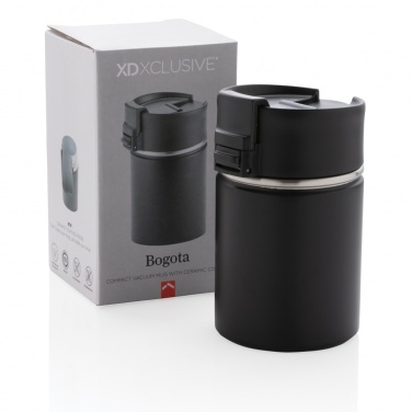 Logo trade promotional giveaway photo of: Bogota compact vacuum mug with ceramic coating