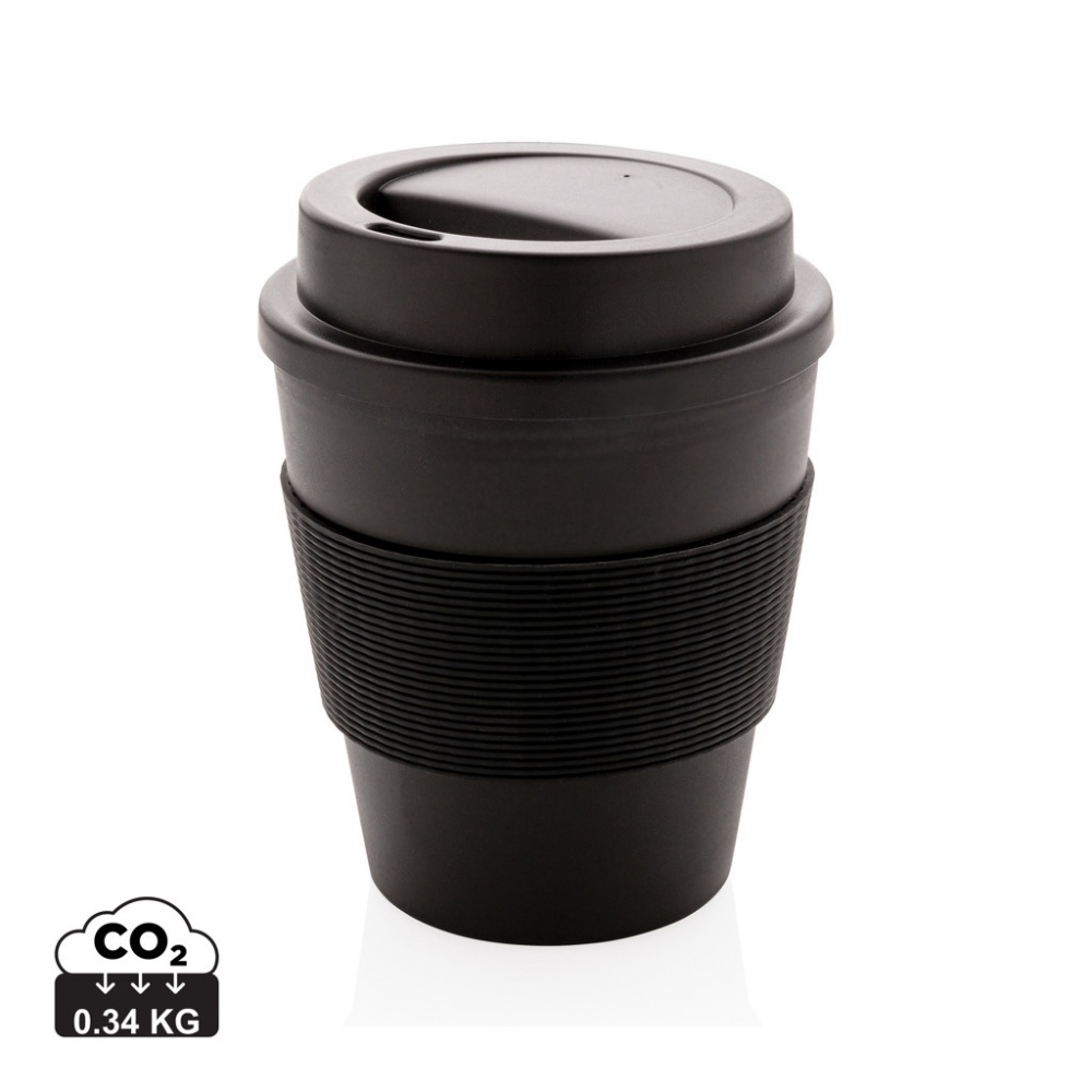 Logo trade promotional gifts picture of: Reusable Coffee cup with screw lid 350ml