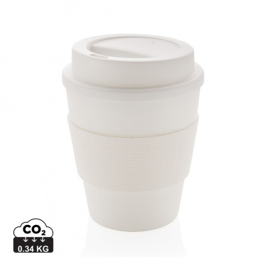 Logo trade promotional merchandise picture of: Reusable Coffee cup with screw lid 350ml