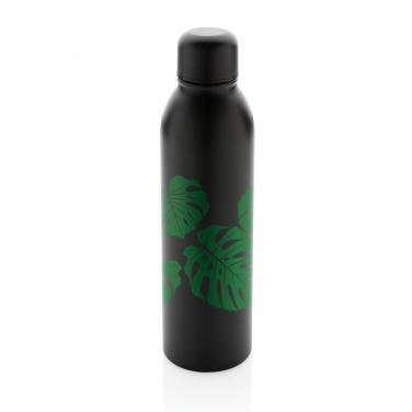 Logotrade promotional product picture of: RCS Recycled stainless steel vacuum bottle 500ML