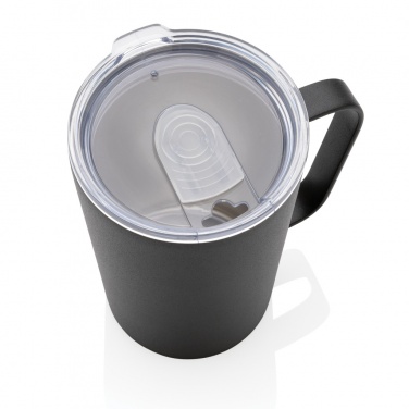 Logo trade advertising products image of: RCS Recycled stainless steel modern vacuum mug with lid