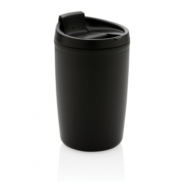 Logo trade promotional products image of: GRS Recycled PP tumbler with flip lid