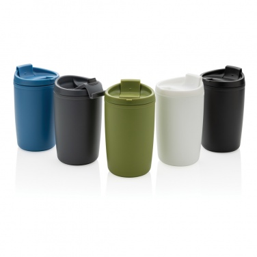 Logotrade advertising product picture of: GRS Recycled PP tumbler with flip lid