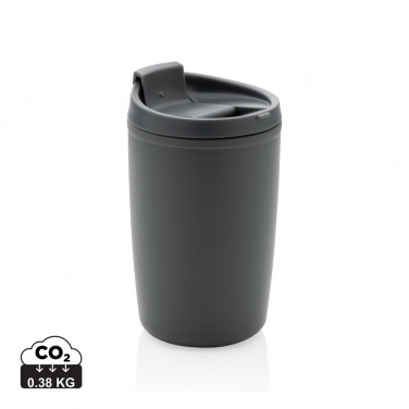 Logo trade business gift photo of: GRS Recycled PP tumbler with flip lid