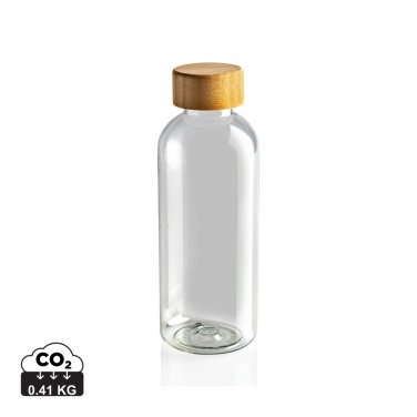 Logotrade promotional products photo of: RCS RPET bottle with bamboo lid