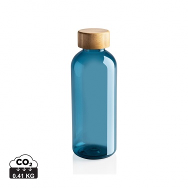 Logo trade promotional merchandise image of: RCS RPET bottle with bamboo lid
