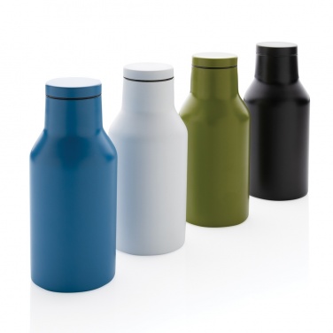 Logo trade promotional gifts picture of: RCS Recycled stainless steel compact bottle
