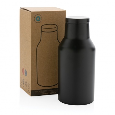 Logotrade advertising product picture of: RCS Recycled stainless steel compact bottle