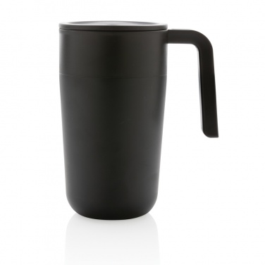 Logotrade business gifts photo of: GRS Recycled PP and SS mug with handle
