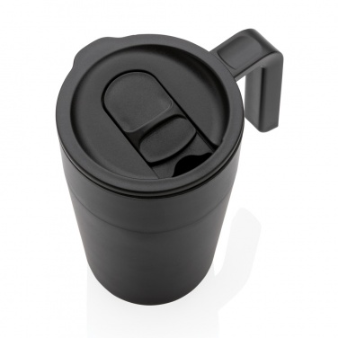 Logotrade promotional product picture of: GRS Recycled PP and SS mug with handle