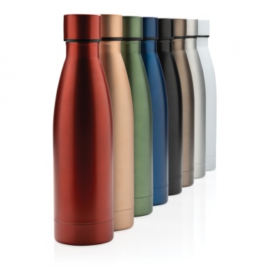 Logo trade promotional gifts image of: RCS Recycled stainless steel solid vacuum bottle
