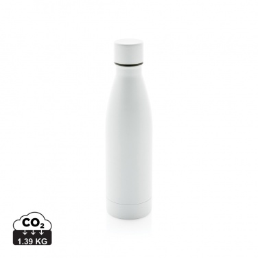 Logo trade advertising products picture of: RCS Recycled stainless steel solid vacuum bottle