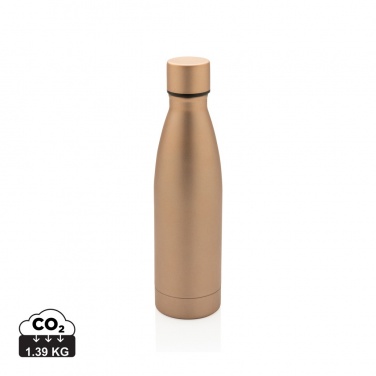 Logo trade promotional items picture of: RCS Recycled stainless steel solid vacuum bottle