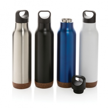 Logo trade business gift photo of: Cork leakproof vacuum flask