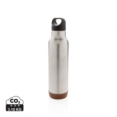 Logo trade promotional giveaway photo of: Cork leakproof vacuum flask