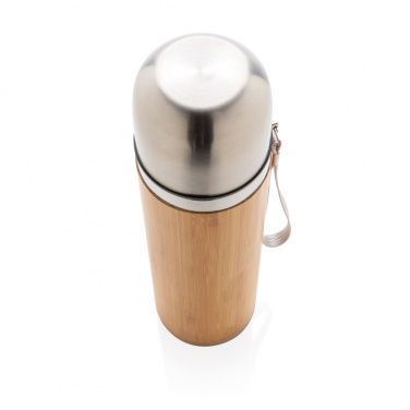 Logotrade corporate gifts photo of: Bamboo vacuum travel flask