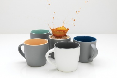 Logo trade advertising product photo of: Ceramic mug with coloured inner 300ml