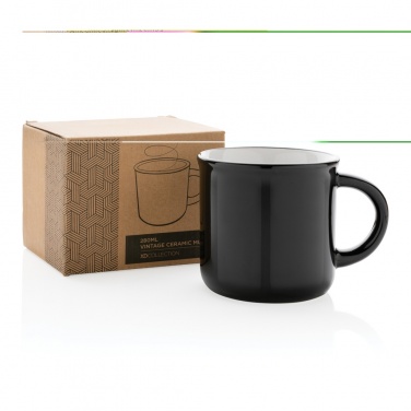Logo trade promotional products picture of: Vintage ceramic mug 280ml