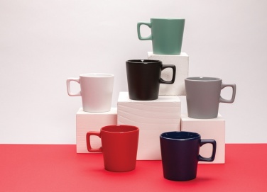 Logotrade promotional giveaway image of: Ceramic modern coffee mug 300ml