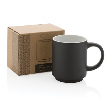 Logo trade promotional gifts picture of: Ceramic stackable mug 180ml