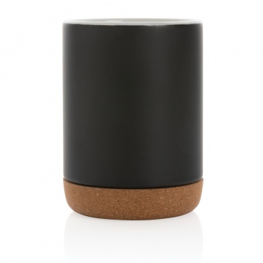Logo trade promotional products image of: Ceramic mug with cork base 280ml