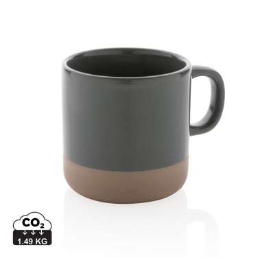 Logo trade promotional product photo of: Glazed ceramic mug 360ml
