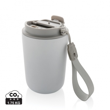 Logotrade promotional product picture of: Cuppa RCS re-steel vacuum tumbler with lanyard