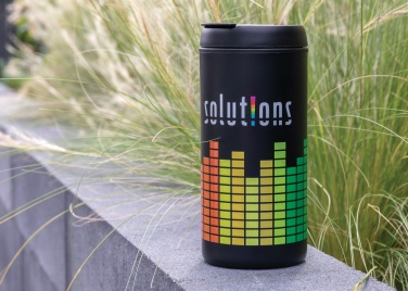 Logo trade promotional giveaways image of: Metro RCS Recycled stainless steel tumbler