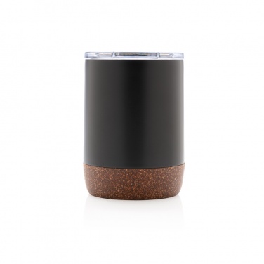Logo trade business gifts image of: RCS Re-steel cork small vacuum coffee mug