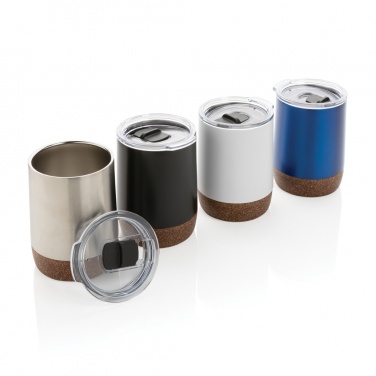 Logotrade promotional product image of: RCS Re-steel cork small vacuum coffee mug