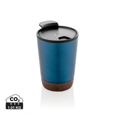 Logotrade corporate gifts photo of: GRS RPP stainless steel cork coffee tumbler