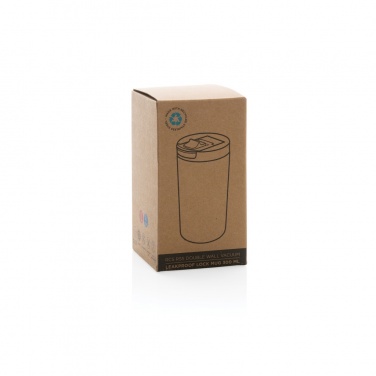 Logo trade business gifts image of: RCS RSS Double wall vacuum leakproof lock mug