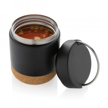 Logo trade promotional giveaways picture of: Savory RCS certified recycled stainless steel foodflask