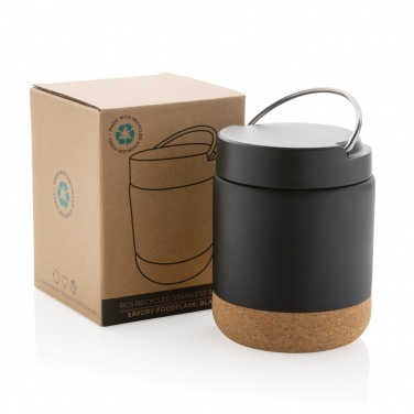 Logotrade promotional merchandise photo of: Savory RCS certified recycled stainless steel foodflask