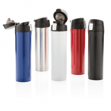 Logo trade promotional giveaway photo of: RCS Re-steel easy lock vacuum flask