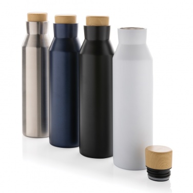 Logotrade promotional giveaway image of: Gaia RCS certified recycled stainless steel vacuum bottle