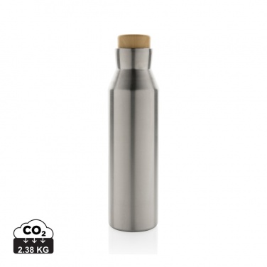 Logo trade promotional giveaway photo of: Gaia RCS certified recycled stainless steel vacuum bottle