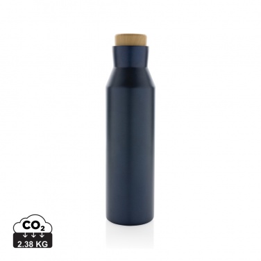 Logotrade promotional product picture of: Gaia RCS certified recycled stainless steel vacuum bottle