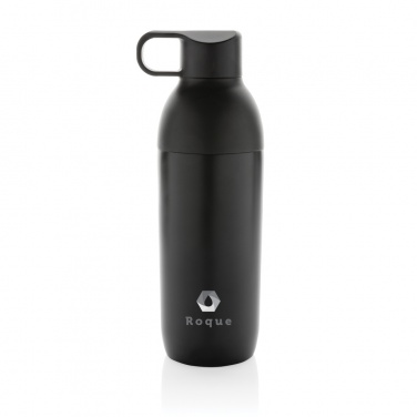 Logo trade advertising product photo of: Flow RCS recycled stainless steel vacuum bottle