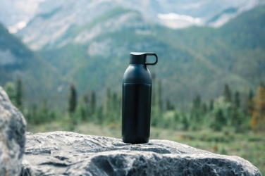 Logo trade promotional giveaways picture of: Flow RCS recycled stainless steel vacuum bottle