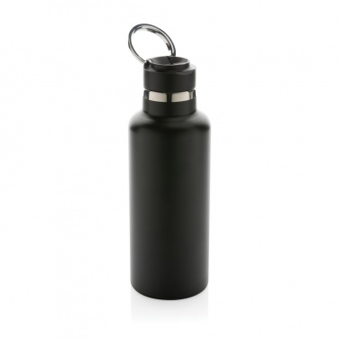 Logotrade promotional product picture of: Hydro RCS recycled stainless steel vacuum bottle with spout