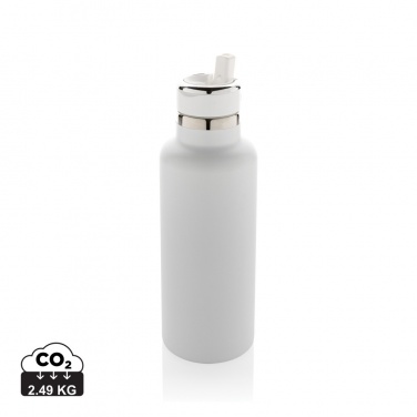 Logotrade promotional gift image of: Hydro RCS recycled stainless steel vacuum bottle with spout