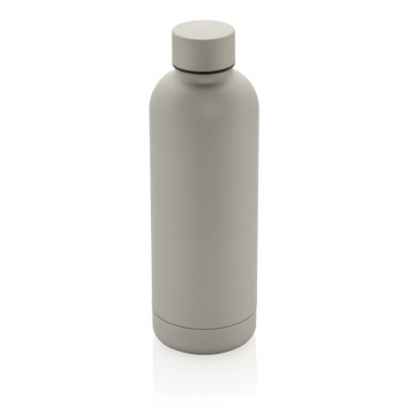 Logo trade promotional giveaways picture of: RCS Recycled stainless steel Impact vacuum bottle