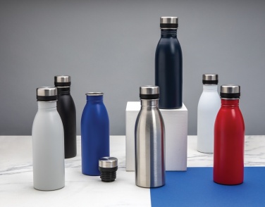 Logo trade promotional products picture of: RCS Recycled stainless steel deluxe water bottle