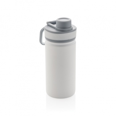 Logo trade promotional products picture of: Vacuum stainless steel bottle with sports lid 550ml