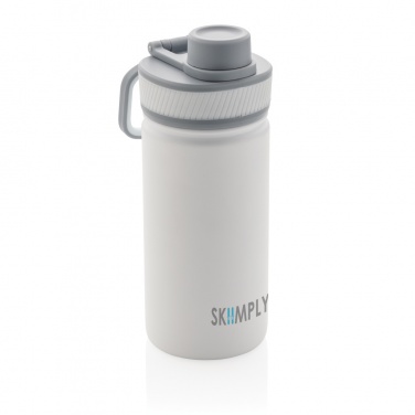 Logo trade corporate gift photo of: Vacuum stainless steel bottle with sports lid 550ml