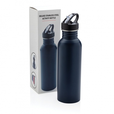 Logo trade promotional giveaway photo of: Deluxe stainless steel activity bottle