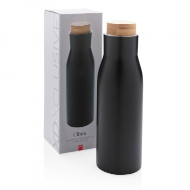 Logo trade corporate gifts picture of: Clima leakproof vacuum bottle with steel lid