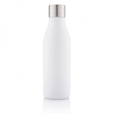 Logo trade promotional item photo of: UV-C steriliser vacuum stainless steel bottle