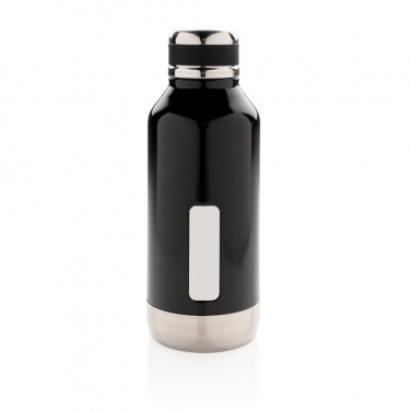 Logo trade business gift photo of: Leak proof vacuum bottle with logo plate